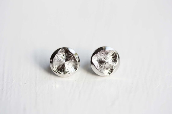 Small Round Studs, Circle Studs, Gold Circle Studs, Silver Circle Studs, Round Gold Studs, Round Silver Studs, Disc Studs, Gold Studs, Studs