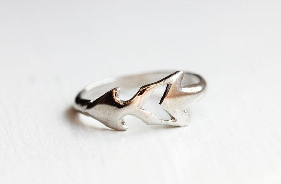 Silver Arrow Ring, Arrow Ring - image 1