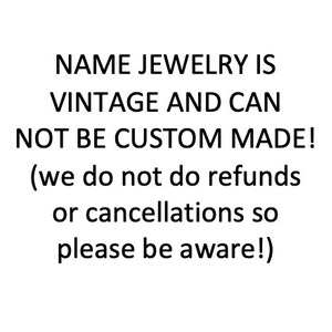 Vintage Name Ring Lois image 3