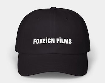 FOREIGN FILMS Cap (White Embroidery)