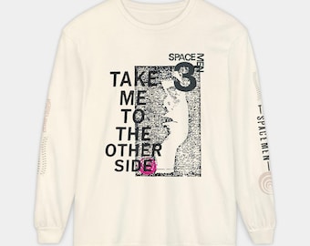 Spacemen 3 Take Me to the Other Side Garment-dyed Long Sleeve T-Shirt