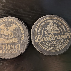 Bookish Coaster Set
