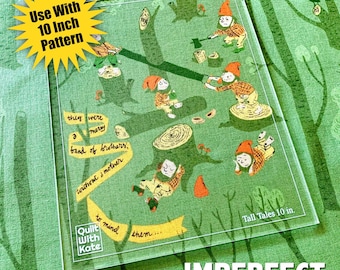 IMPERFECT* Tall Tales Acrylic Template for 10" Pattern