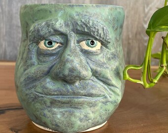 Face Mug, Coffee Mug, "I am Smiling!"