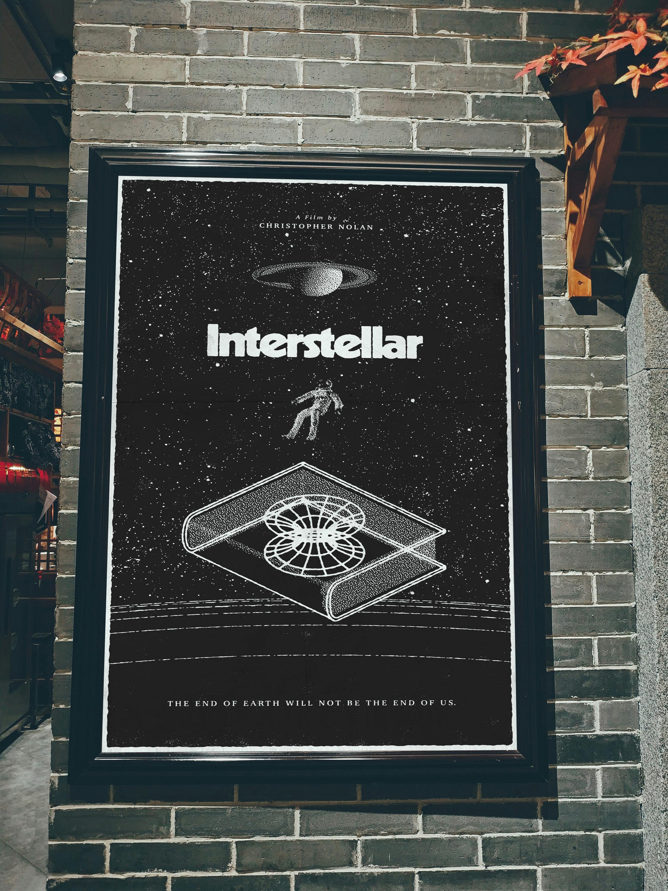 Interstellar Movie Poster Printable PDF, Interstellar by