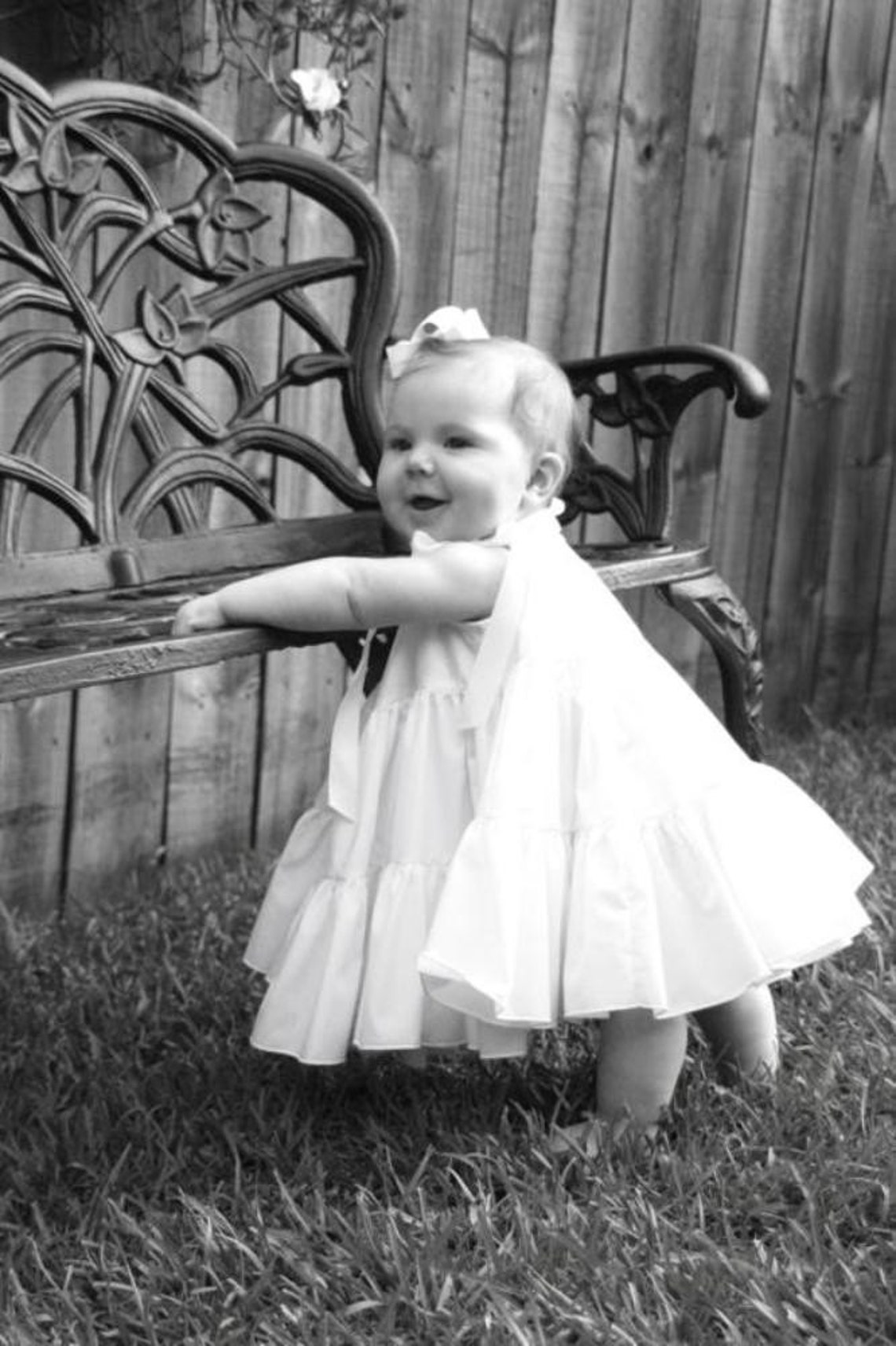 Heirloom Ruffletiered Pillowcase Dress With Sassy Ruffle Etsy