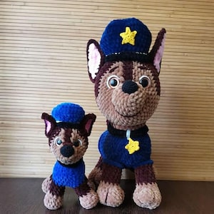 PDF haakpatroon racer: pdf-tutorial amigurumi in het Engels, gehaakt puppy-haakpatroon pdf kerstcadeau babyshower hond