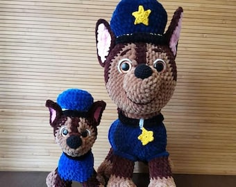 Crochet Pattern Racer PDF : Amigurumi tutorial PDF in English, crochet puppy crochet pattern PDF Christmas gift Baby shower dog