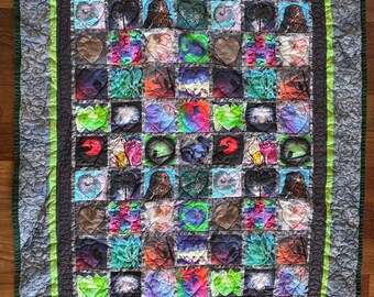 Wild Thing Practice Lap Quilt