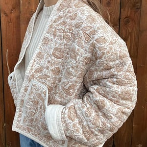 Floral Quilt Jacket