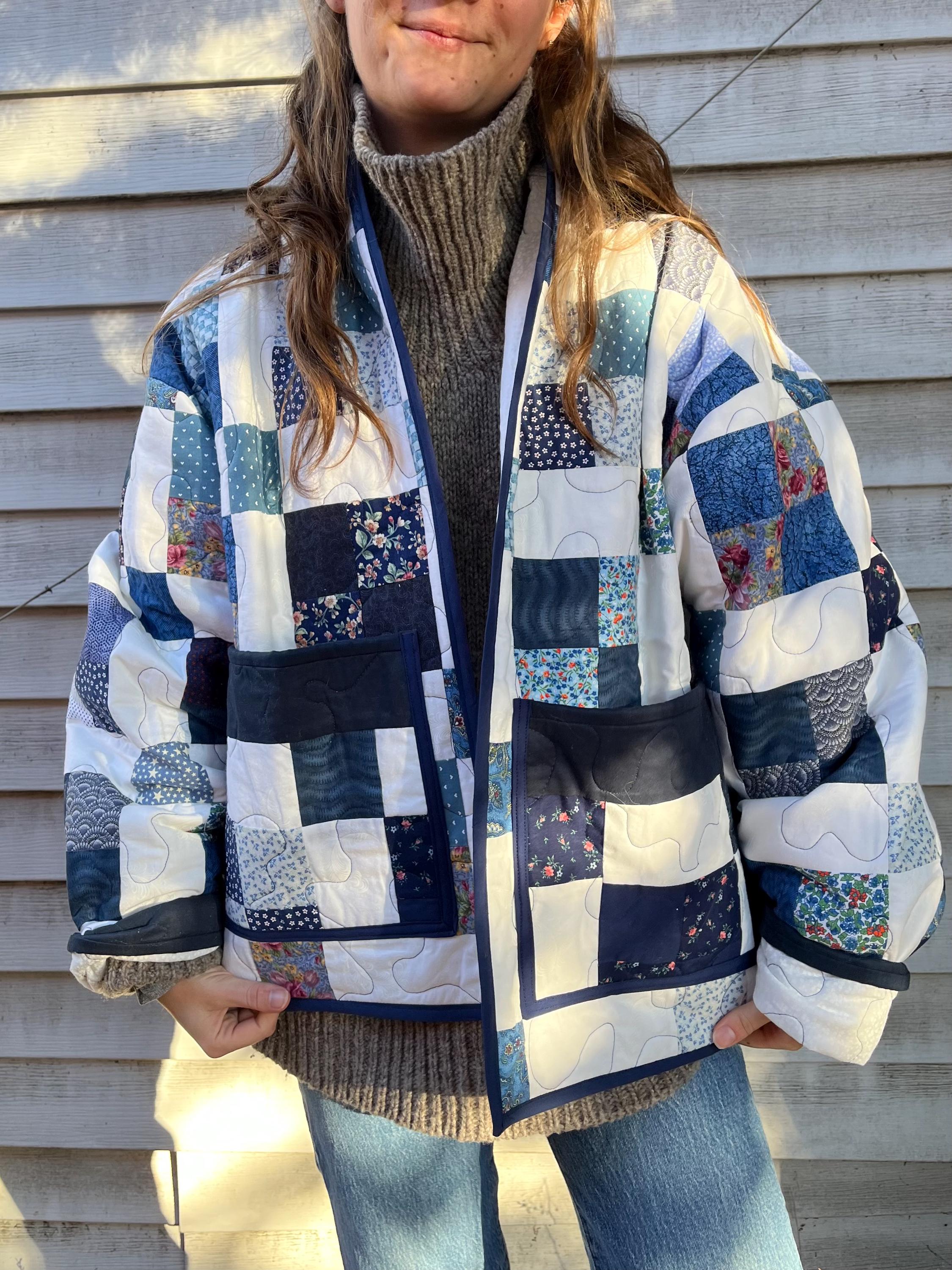 Printed Quilt Jacket