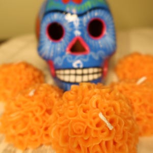 Flor de Cempasúchil Velas- Goudsbloemkaars