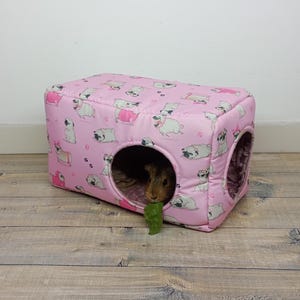 Big animal house - Cube design perfect for guinea pigs, hedgehogs, rabbits, guinea pig accessories