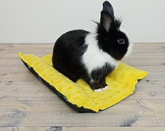 Handmade small pet cozy bed - Sleeping pillow for Guinea Pigs, Rabbits & Ferrets