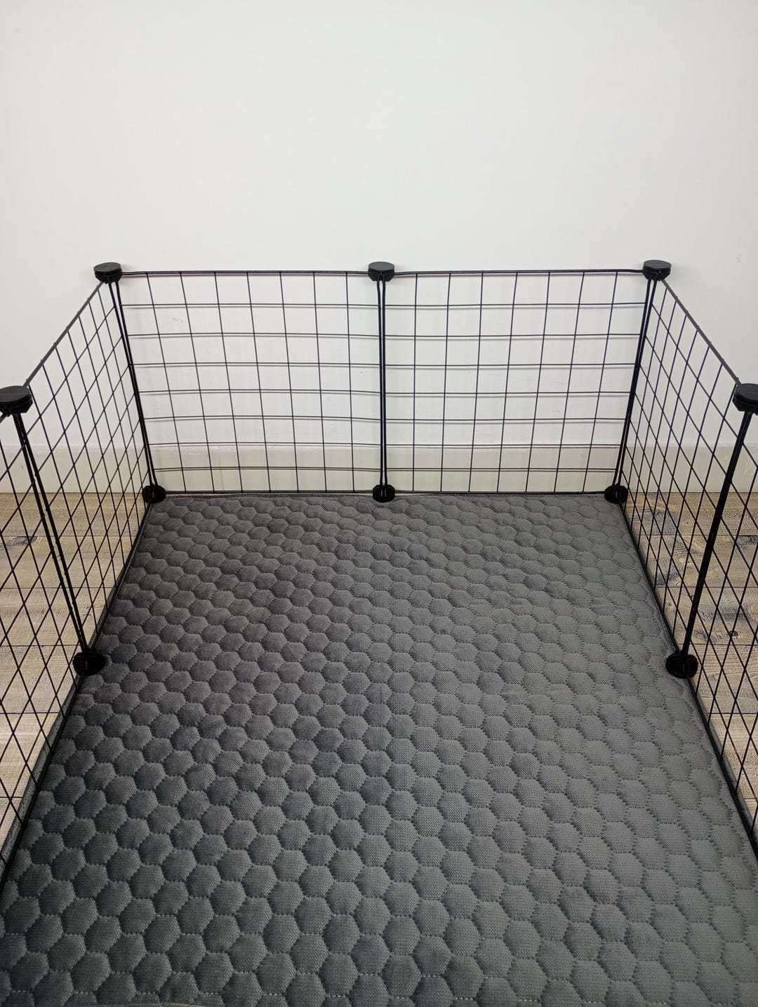 View of Guinea Pig Cage Liner, Fleece Cage Liner for Guinea Pigs, Hedgehogs ...