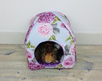 Guinea Pig Hideout, Hedgehog Bed, Small Animal House, Cozy Rat Bed, Chinchilla Hut, Cute Pet Accessories, Cage Decor
