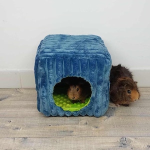 Cozy rodent house - safe & comfy shelter for guinea pigs, rats, chinchillas