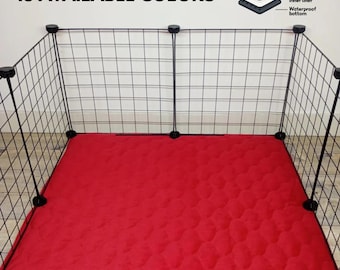 Waterproof Fleece Cage Liner – Custom Washable Bedding for Guinea Pigs, Rabbits, Small Animals | Midwest and C&C Cage Liner