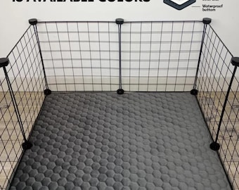 Rivestimento per gabbia per porcellini d'India, rivestimento in pile per gabbia per porcellini d'India, ricci e altri piccoli animali domestici.