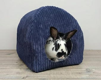 Soft Pet House for Rabbit, Guinea Pig, Hedgehog – Cozy Hideout for Small Animals | Washable Small Pet Bed