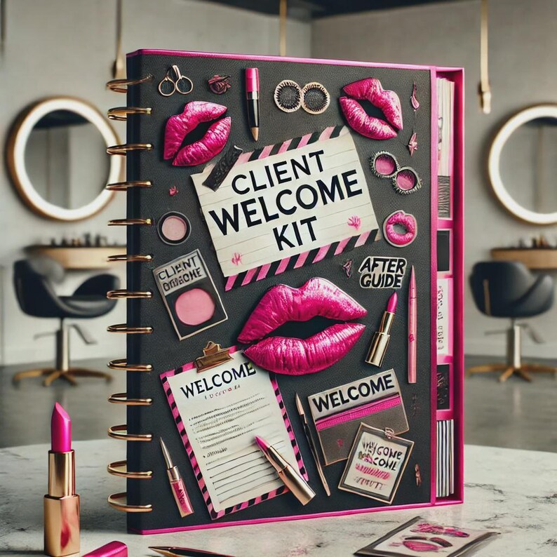 Salon Client Welcome Kit: Editable Intake Forms, Aftercare Guide ...