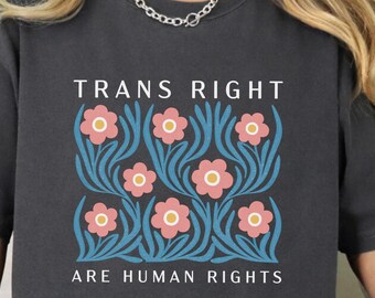 Trans Rights Shirt, Equal Rights Shirt, Protect Trans Youth Shirt, LGBTQ Pride Shirt, Social Justice Tee, Comfort Colors Trans Rights Shirt