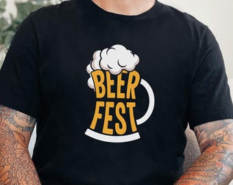 Beer Fest Shirt, Oktoberfest 2025 Beer Fest Shirt, Funny Beer Drinking T-Shirt, German Prost Festival T-Shirt, Group Fall Beer Party Tee