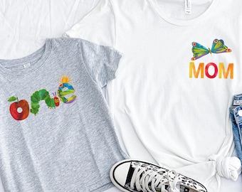Hungry Caterpillar First Birthday Shirt: Family Matching Tee