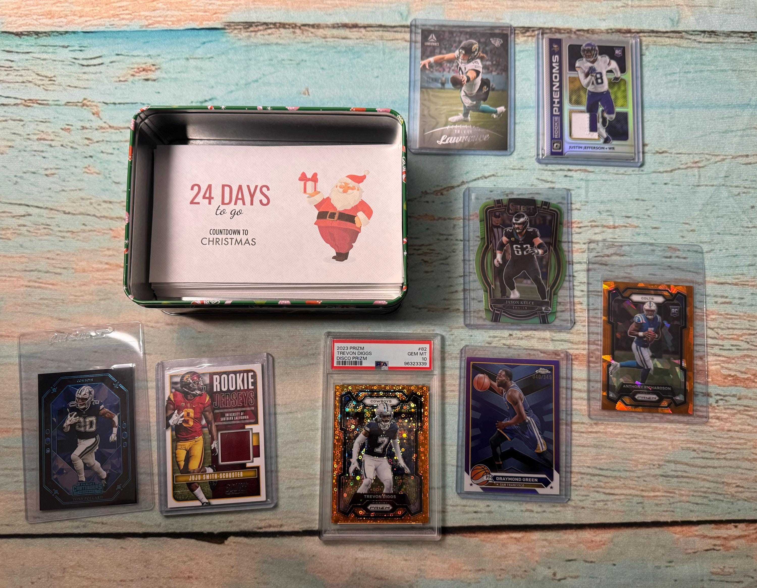 Sports Card Advent Calendar - Auto - Jersey - Graded - 24 Days of Cards