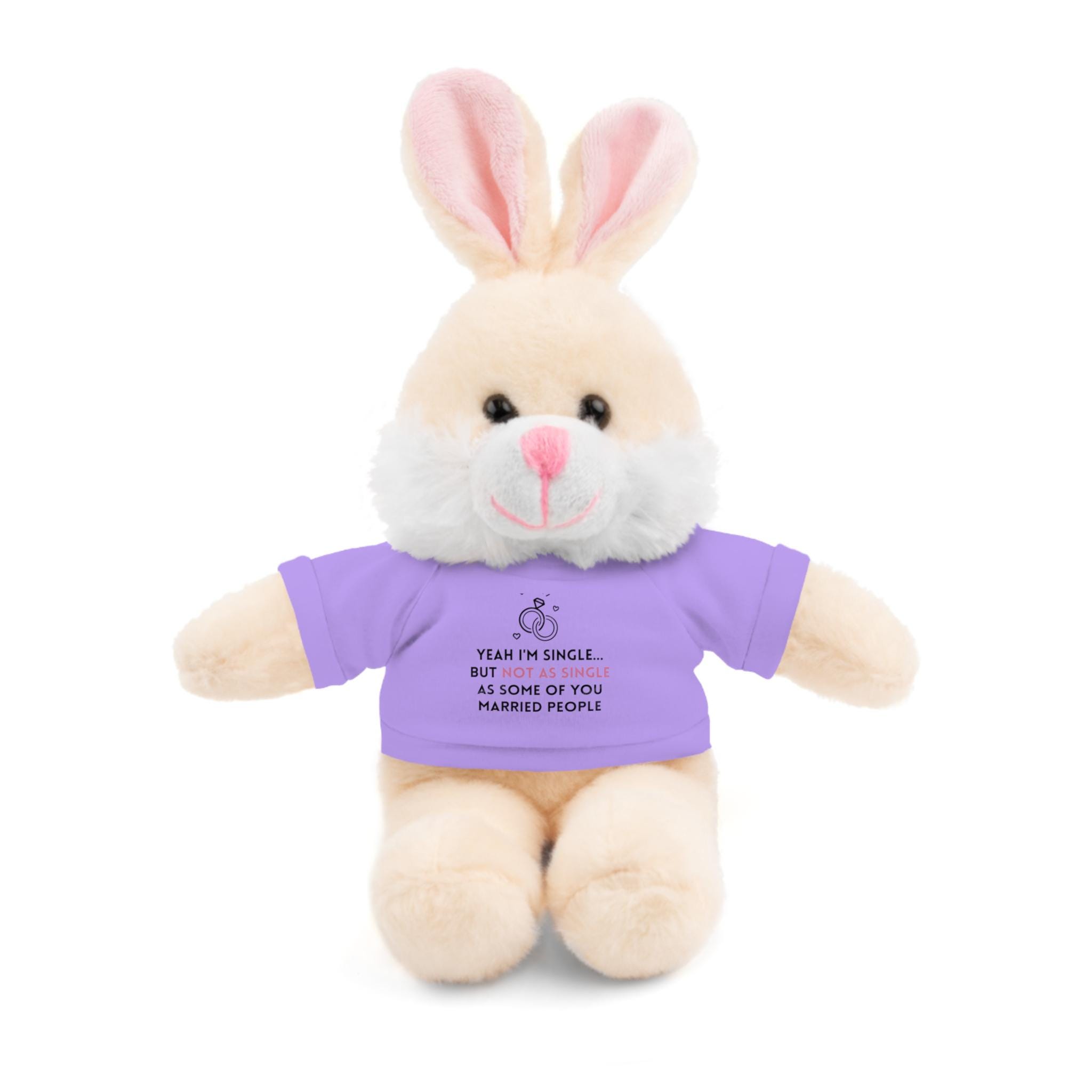Single Stuffed Animals With Tee - Etsy