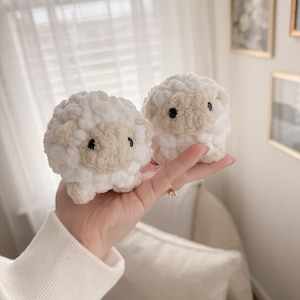Heirloom Sheep Plushie | Itty Bitty Sheep Plushie | Crochet Sheep Puff | Crochet Sheep | MADE TO ORDER