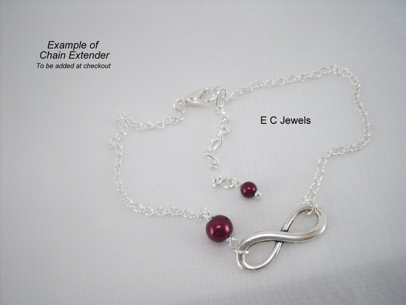 Pick your Color Simplicity Orchid Anklet