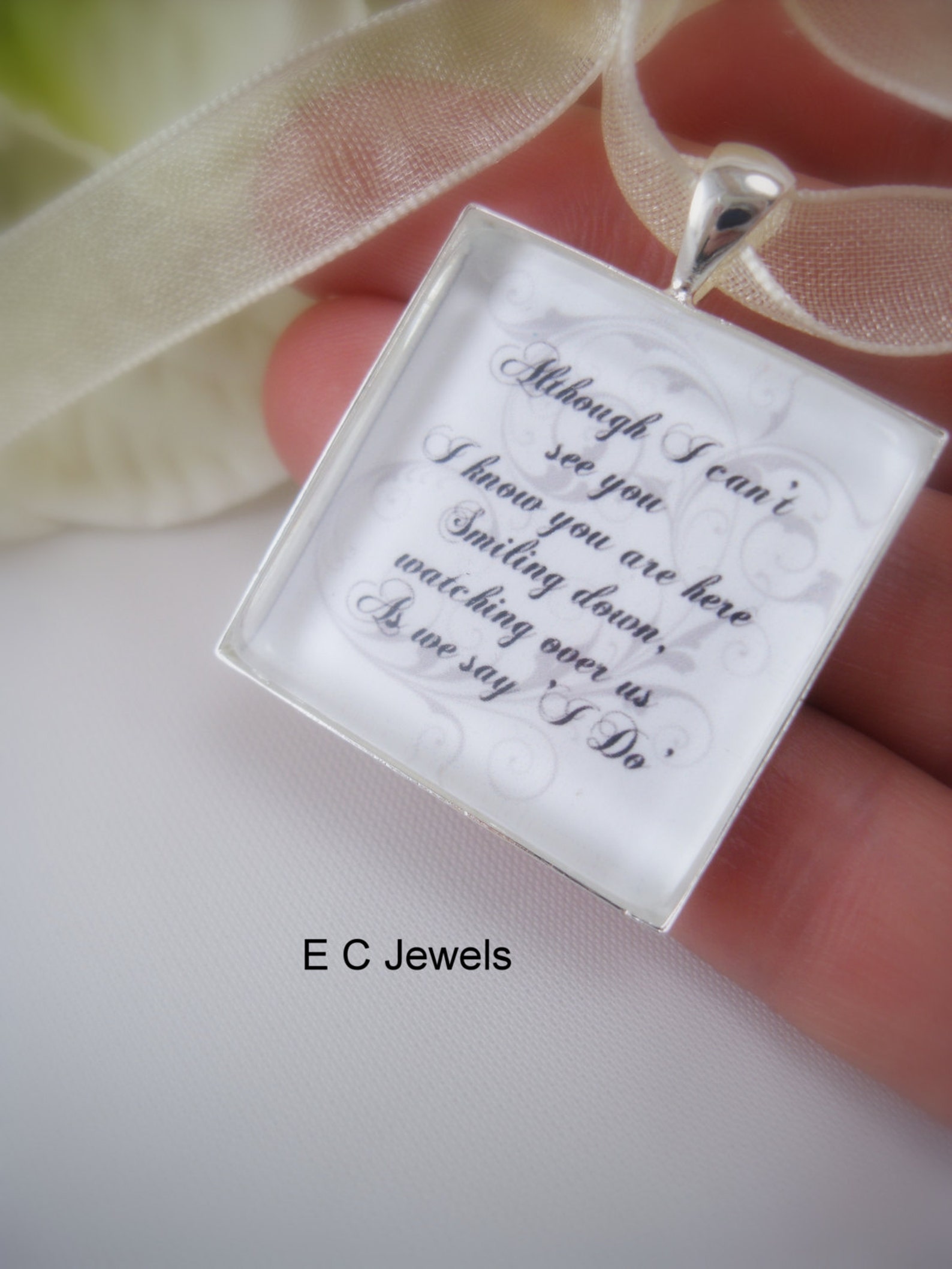 Memorial Keepsake Bouquet Charm Etsy
