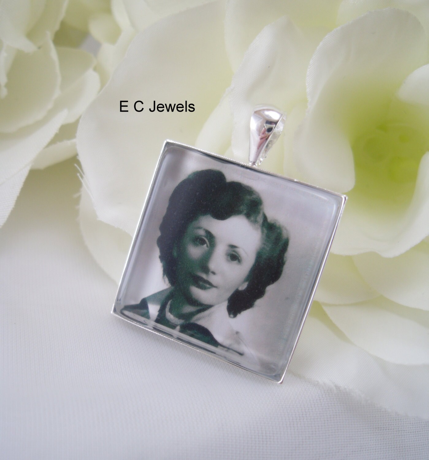 Custom Photo Bouquet Charm