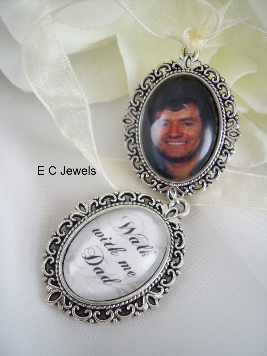 Custom Photo/Memorial Bouquet Charm