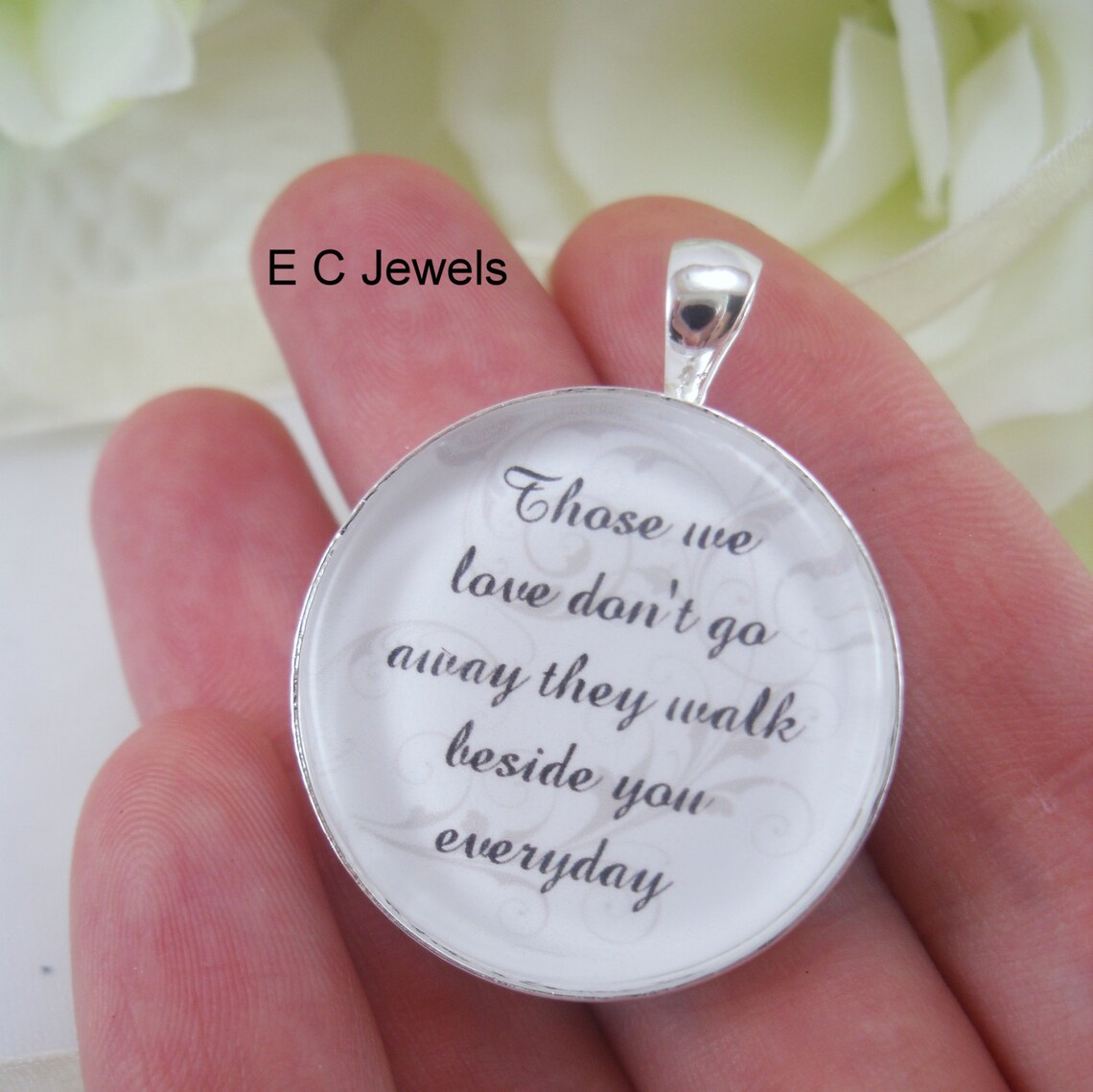 Memorial Keepsake Bouquet Charm Etsy