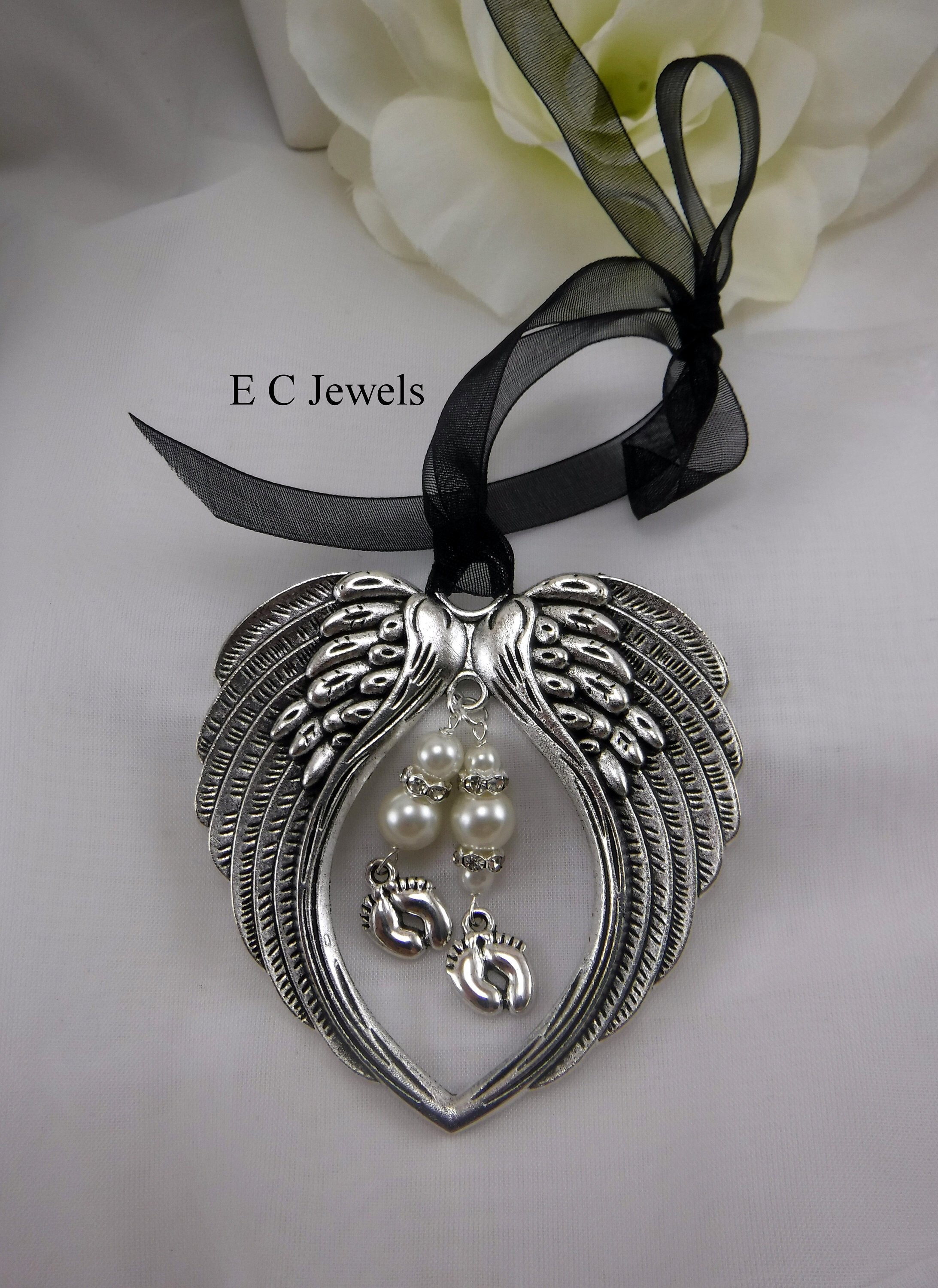 Memorial Baby / Miscarriage Ornament, twins
