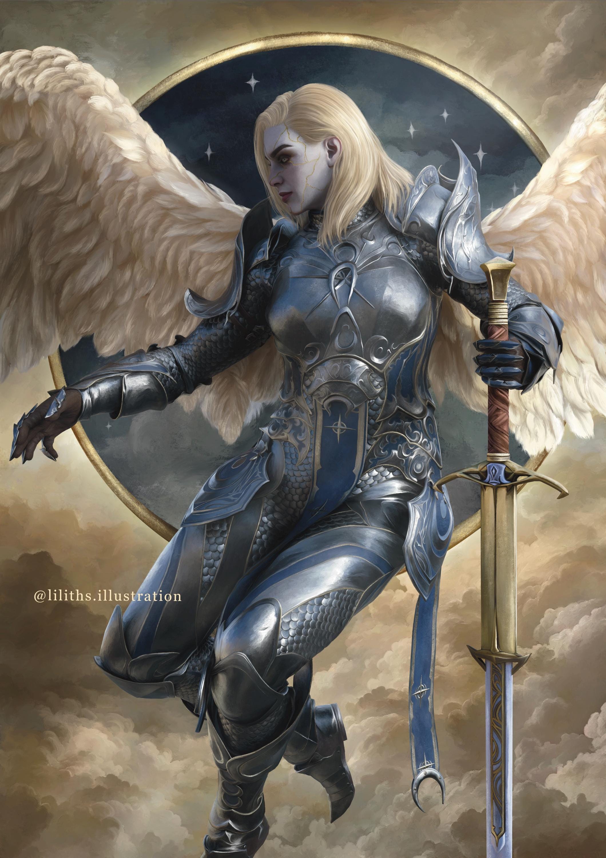 Dame Aylin, Baldurs Gate 3 Inspired Fanart