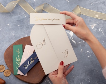 Belly Band for Invitations