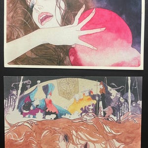 Belladonna of Sadness - cartões postais colecionáveis da estreia nos EUA
