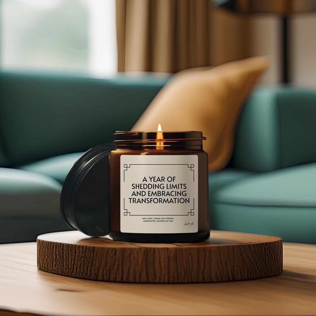 Chinese New Year 2025 Scented Candle, Year of the Snake Gift for Friend