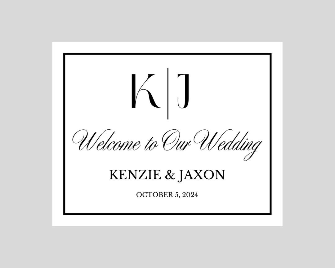 Write Labels Reception Custom Wedding Welcome Box Label Template | Printable & Editable ...