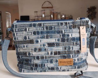 Denim portemonnee (India)