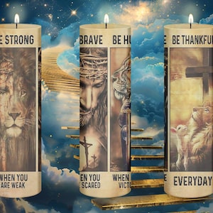 Religious Prayer Candle