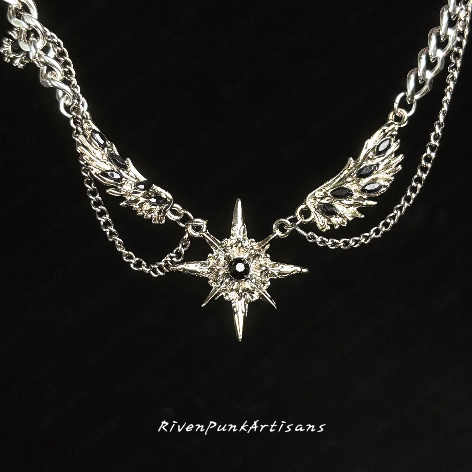 ネックレス・チョーカー DIVEIN FALLING STAR NECKLACE Divein FALLING STAR NECKLACE Falling Star Necklace on
