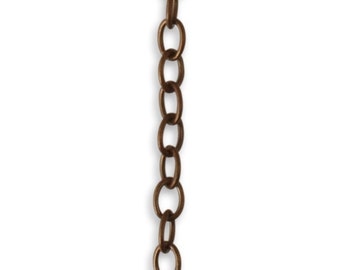 Full Spool (50ft)  2.5mm Small Cable Chain, Fine Brass Chain, Vintaj Natural Brass, Vintaj CH0016