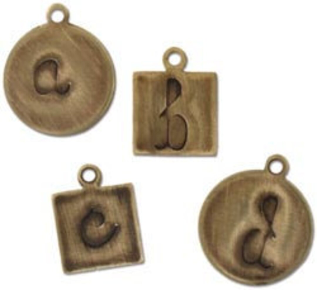 Lowercase Handwriting Deco Emboss Folder by Sizzix and Vintaj, Vintaj