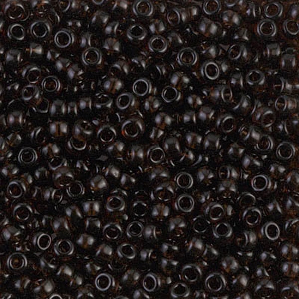 8/0 Transparent Rootbeer Miyuki Seed Beads 27.7 grams 8-135