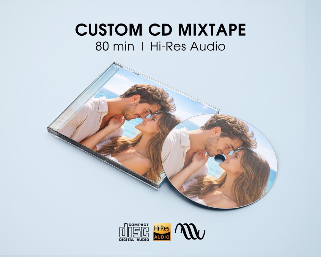Custom CD Mixtape | Hi-res Audio Playlist | up to 80 Min | Delivered in ...