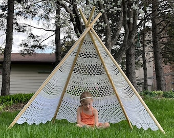 Crochet Pattern: Lace Tent